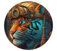 Puzzle da 1000 pezzi per adulti Tiger Warrior Puzzle impossibili per adulti perfetti per il divertimento in famiglia durante le vacanze 67,5x67,5 cm