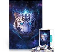 Puzzle da 1000 pezzi per adulti tigre magica Fatto di legno per età 14+ Giochi educativi fai da te perché è ideale come regalo per tutta la famiglia misurare：50x75cm