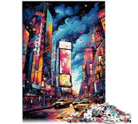 Puzzle da 1000 pezzi per adulti Times Square Puzzle educativo anti-stress, 26 x 38 cm, regali per amici e famiglie per adolescenti a partire dai 14 anni