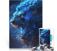 Puzzle da 1000 pezzi per adulti Titano Leone Celeste Antistress Vacanza in patria Uccidere il tempo Lista dei desideri con Babbo Natale 38x26cm