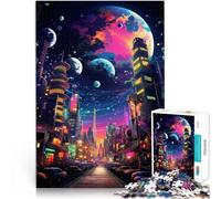 Puzzle da 1000 pezzi per adulti Tokyo Giappone come regalo sfida per l'intelligenza cerebrale giocattolo avvincente per adolescenti dai 14 anni in su, 26 x 38 cm