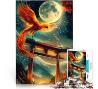 Puzzle da 1000 pezzi per adulti Torii della Fenice che risorge giocattoli educativi per l'apprendimento Adatto per la decorazione del desktop 52x38cm