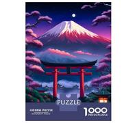 Puzzle Da 1000 Pezzi Per Adulti Torii Gate Mt Fuji Puzzle Per Adolescenti Giochi Rilassanti Regali Per Donne Regali Per Amici E Familiari 70x50cm/1000pcs