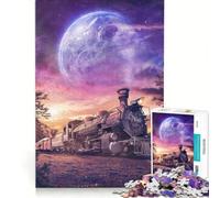 Puzzle da 1000 pezzi per adulti "Tornare a casa", un gioco rilassante, divertente e umoristico, ideale come regalo 38x26cm