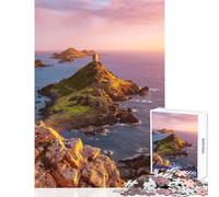 Puzzle da 1000 pezzi per adulti Torre Genovese Arcipelago Gioco divertente Antistress Decorazione per la casa Giocattolo per rafforzare l'amore tra le coppie (38x52cm)