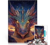 Puzzle da 1000 pezzi per adulti Totem del drago Antistress Vacanza in patria Uccidere il tempo Gioco educativo per compleanno e Natale 75x50cm