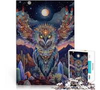 Puzzle da 1000 pezzi per adulti Totem della fenice Fatto di legno per età 14+ Gioco rompicapo Giochi Giocattoli Regalo misurare：50x75cm