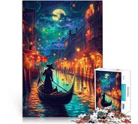 Puzzle da 1000 pezzi per adulti Traghettatore degli Inferi Vacanza a casa: uccidere il tempo è ideale come regalo per tutta la famiglia 75x50cm