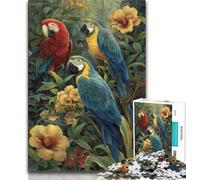 Puzzle da 1000 pezzi per adulti, Tre aquile, aiuta il cervello a esercitare i giocattoli avvincenti per coltivare la pazienza, collezione di artisti, belle arti (38x26cm)