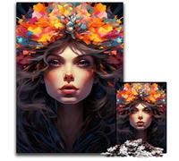 Puzzle da 1000 pezzi per adulti Trend_Angel_colorful_ Puzzle difficili per adulti Regalo perfetto per le feste di Natale Halloween Pasqua Capodanno 1000 pezzi (75x50 cm)