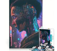 Puzzle da 1000 pezzi per adulti Tribù cibernetica, gioco educativo, migliora la memoria, compleanno e Natale 50x75cm