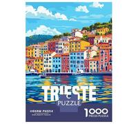 Puzzle Da 1000 Pezzi Per Adulti Trieste Italy Puzzle Per Adulti Gioco Per Famiglie Migliora La Memoria Compleanni E Regali 52x38cm/1000pcs