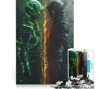 Puzzle da 1000 pezzi per adulti Tu ed Io giocattolo decorativo da parete difficile compleanno e Natale 38x52cm