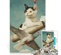 Puzzle da 1000 pezzi per adulti, Uccello della Pace, gioco rompicapo, difficile, per rafforzare l'amore tra le coppie 50x75cm