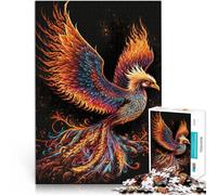 Puzzle da 1000 pezzi per adulti Uccello fenice Difficile da completare ma divertente e umoristico Giocattoli per la decorazione della casa 52x38cm