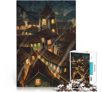 Puzzle da 1000 pezzi per adulti Ultimo piano Aiuta il cervello ad allenare i giocattoli che creano dipendenza per coltivare la pazienza Buon regalo 38x26cm