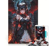 Puzzle da 1000 pezzi per adulti: Un adorabile demone si scatena, gioco impossibile, sfida difficile, rafforza l'amore tra le coppie 50x75cm