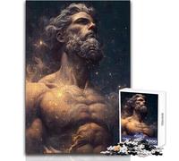 Puzzle da 1000 pezzi per adulti Un gioco educativo su Dio e le stelle Attività per famiglie Regali di Babbo Natale segreto Dimensioni 38x52cm