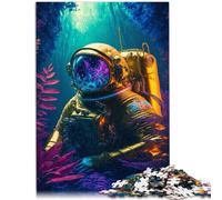 Puzzle da 1000 pezzi, per adulti, un mondo acquatico con motivo di montaggio per alleviare lo stress, difficile sfida per adolescenti dai 14 anni in su, 26 x 38 cm