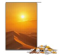 Puzzle da 1000 pezzi per adulti Un raggio di sole ha tinto le dune di sabbia in un color miele regali di compleanno per adolescenti dai 14 anni in su 1000 pezzi (38x26 cm).