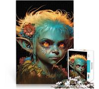 Puzzle da 1000 pezzi per adulti Un saggio elfo magico Goblin Sfida di gioco educativo giocattolo perché è ideale come regalo per tutta la famiglia 38x26cm