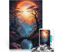 Puzzle da 1000 pezzi per adulti Un viaggio di coppia Giocattoli educativi per l'apprendimento Giochi per famiglie Adatto alle coppie 38x26cm