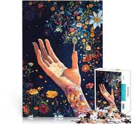 Puzzle da 1000 pezzi per adulti Una mano scende dal cielo offrendo Arte Gioco a quiz Attività divertenti a casa, regali di compleanno, regali di viaggio, 70x100cm