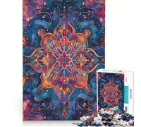 Puzzle da 1000 pezzi per adulti una meraviglia caleidoscopica un gioco rilassante divertente e spiritoso ideale come regalo 38x26cm