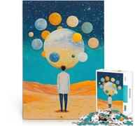 Puzzle da 1000 pezzi per adulti Una persona sta in piedi Fan Art Giocattoli di gioco impegnativi Giocattoli per la decorazione della casa 75x50cm