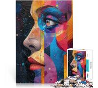 Puzzle da 1000 pezzi per adulti Unità vibrante Fatto di legno per età pari o superiore a 14 anni Analisi e logica Regali di compleanno misurare:50x75cm