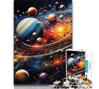 Puzzle da 1000 pezzi per adulti, universo colorato, per adolescenti, 1000 pezzi, collezione di artisti di giochi intellettuali, belle arti, 50x75cm