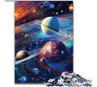 Puzzle da 1000 pezzi per adulti, Universo colorato, perfetto per adolescenti e famiglie, compleanni (dimensioni: 26x38cm)