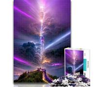 Puzzle da 1000 pezzi per adulti, universo dei sogni colorati, puzzle da 1000 pezzi per adulti e adolescenti, design vivace e unico, esperienza di gioco rilassante e stimolante, 50x75cm