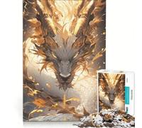 Puzzle da 1000 pezzi per adulti, Universo Drago Giapponese, Gioco rompicapo, Decorazione perfetta, compleanno e Natale 38x26cm