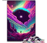 Puzzle da 1000 pezzi per adulti Universo Immaginario Sogno in legno regalo perfetto per genitori amanti amici - età 14+ 50x75cm festa di compleanno per uomini e donne