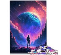 Puzzle da 1000 pezzi per adulti universo magico giochi rilassanti Aiuta il cervello ad allenare i giocattoli avvincenti per promuovere la pazienza 26 x 38 cm