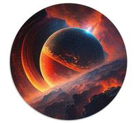 Puzzle da 1000 pezzi per adulti, Universo, Pianeti, Paesaggi, Puzzle per adulti, Gioco interattivo per famiglie, Regalo artigianale con opere d'arte colorate 67,5x67,5 cm