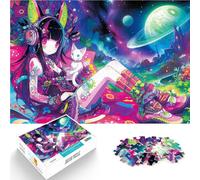Puzzle da 1000 pezzi per adulti Universo psicodelico per il giocattolo di sfida del gioco educativo perché è ideale come regalo per tutta la famiglia 75x50cm