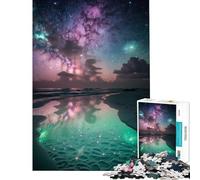 Puzzle da 1000 pezzi per adulti Universo scintillante gioco educativo e stimolante ideale per momenti di relax divertimento e umorismo perfetto come idea regalo (dimensioni 38x52cm)