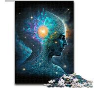 Puzzle da 1000 pezzi per adulti Universo Zen esoterico Puzzle da 1000 pezzi Regali perfetti per compleanni, vacanze e decorazioni per la casa Dimensioni 50X75cm
