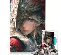 Puzzle da 1000 pezzi per adulti Valchiria Angelo della Guerra gioco per famiglie impegnativo da completare per rafforzare l'amore tra le coppie 50x75cm