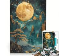 Puzzle da 1000 pezzi per adulti Valle Dorata, gioco educativo, migliora la memoria, compleanno e Natale 38x52cm