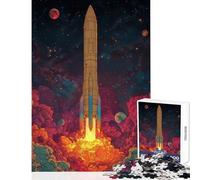 Puzzle da 1000 pezzi per adulti Vega II Deep Surveyor Decorazione per la casa Giocattoli divertenti Giochi educativi Regalo per compleanno Natale Dimensioni 38x26cm