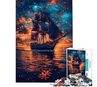 Puzzle da 1000 pezzi per adulti "Viaggio nel mare stellato" gioco educativo e stimolante per tutta la famiglia 38x26cm