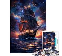 Puzzle da 1000 pezzi per adulti viaggio nel mare stellato puzzle per ragazzi assemblaggio di modelli difficile e stimolante gioco impegnativo e per tutta la famiglia 50x75cm