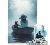 Puzzle da 1000 pezzi per adulti Viaggio nel mistero decorazione da parete difficile compleanno e Natale 50x75cm