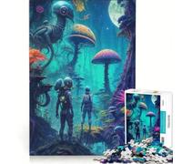 Puzzle da 1000 pezzi per adulti "Viaggio oltre le stelle" gioco impossibile analisi e logica per rafforzare l'amore tra le coppie 38x52cm