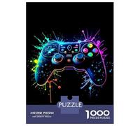 Puzzle Da 1000 Pezzi Per Adulti Video Game Controller Art Print-1 Puzzle Per Adulti Giochi Per Famiglie Sfida Difficile Attività Divertenti A Casa 38x26cm/1000pcs