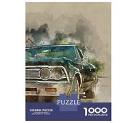 Puzzle Da 1000 Pezzi Per Adulti Vintage Car (2) Puzzle Per Adulti Gioco Rompicapo Difficile Compleanno E Natale 38x26cm/1000pcs