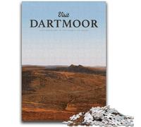 Puzzle da 1000 pezzi per adulti Visita Dartmoor Aiuta il cervello ad allenare Giocattoli avvincenti per coltivare la pazienza Collezione di artisti, Belle arti (dimensioni 50x75cm)